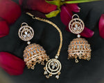 Eshana AD Jhumka With Maangtikka
