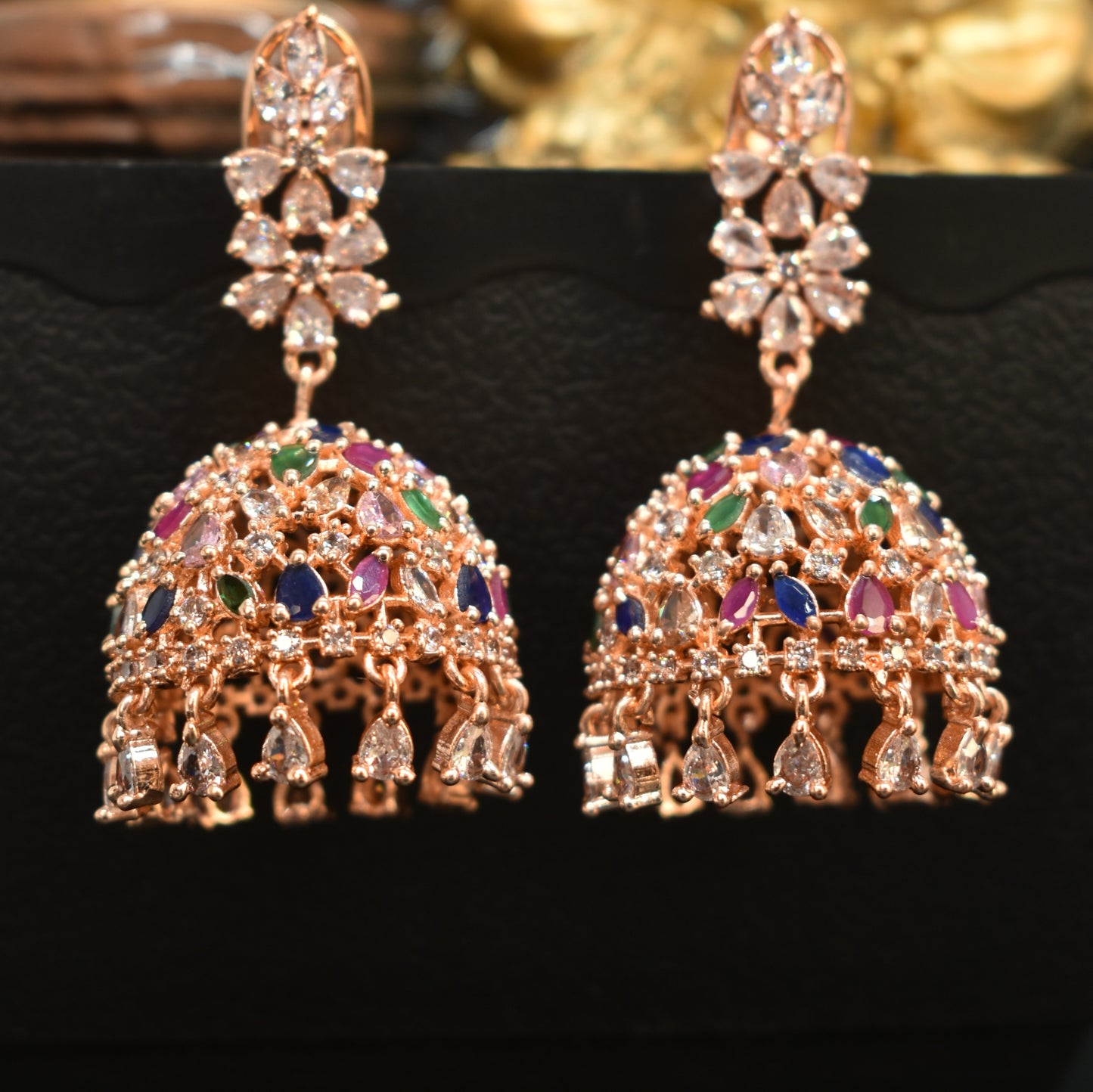 AD Multicolour Jhumka