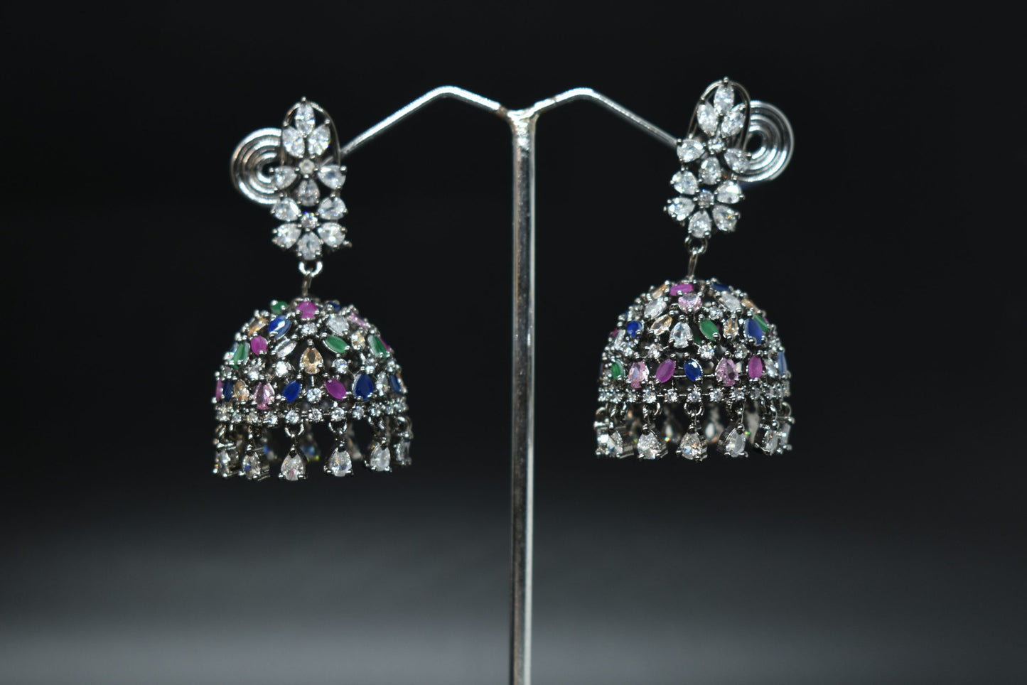 AD Multicolour Jhumka