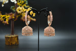 Rosegold AD Earrings