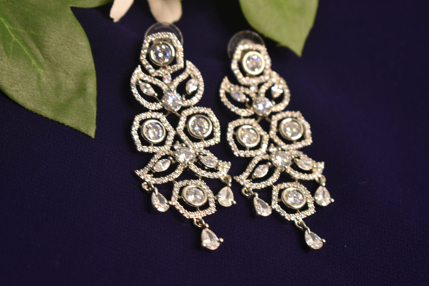 Era CZ Designer Necklace Set