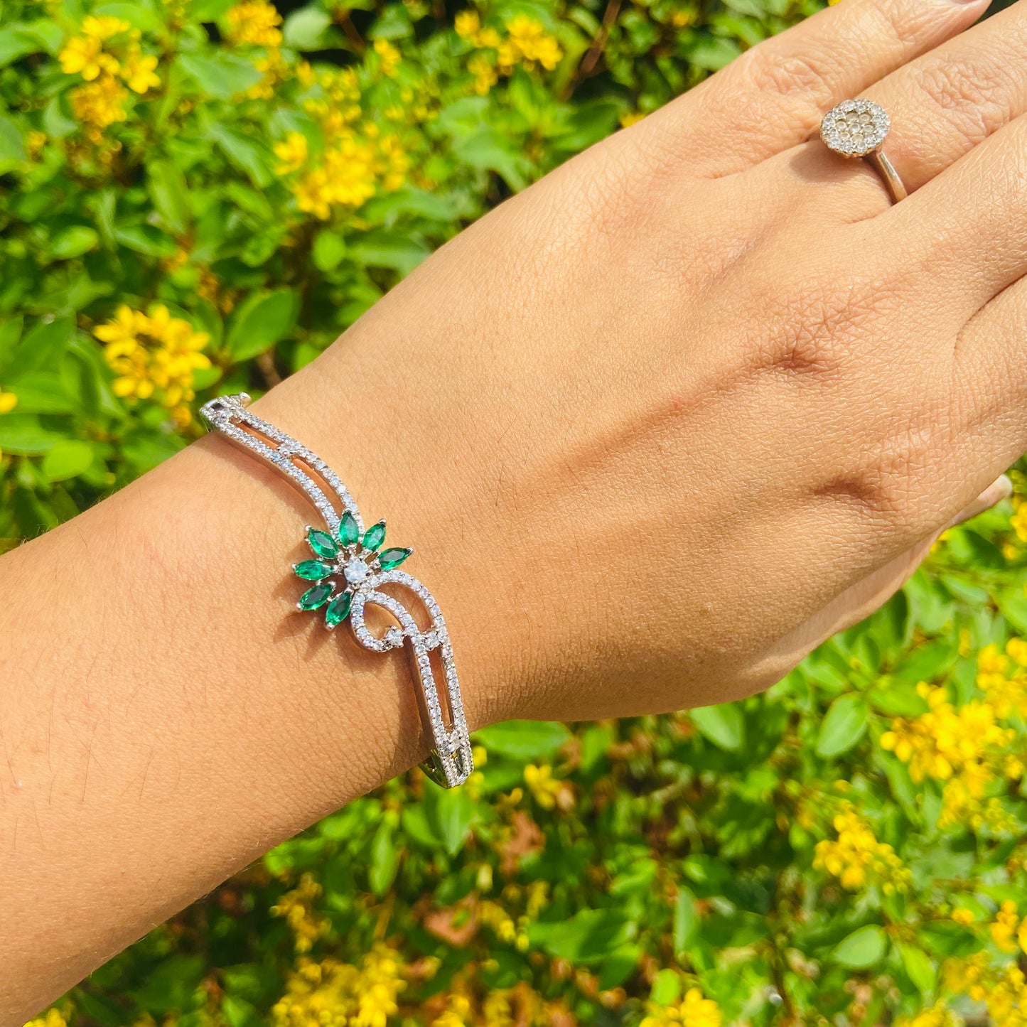 Kalaira Sterling AD Designer Bracelet
