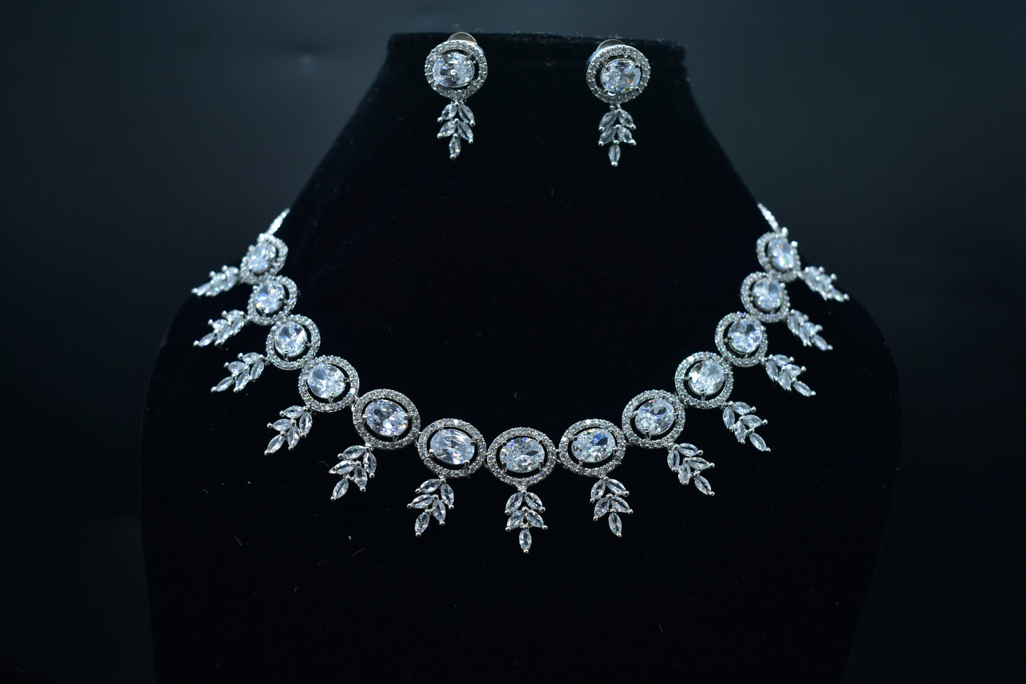 Kritya CZ Designer Necklace Set