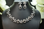 Vedika White Stone CZ Designer Necklace Set