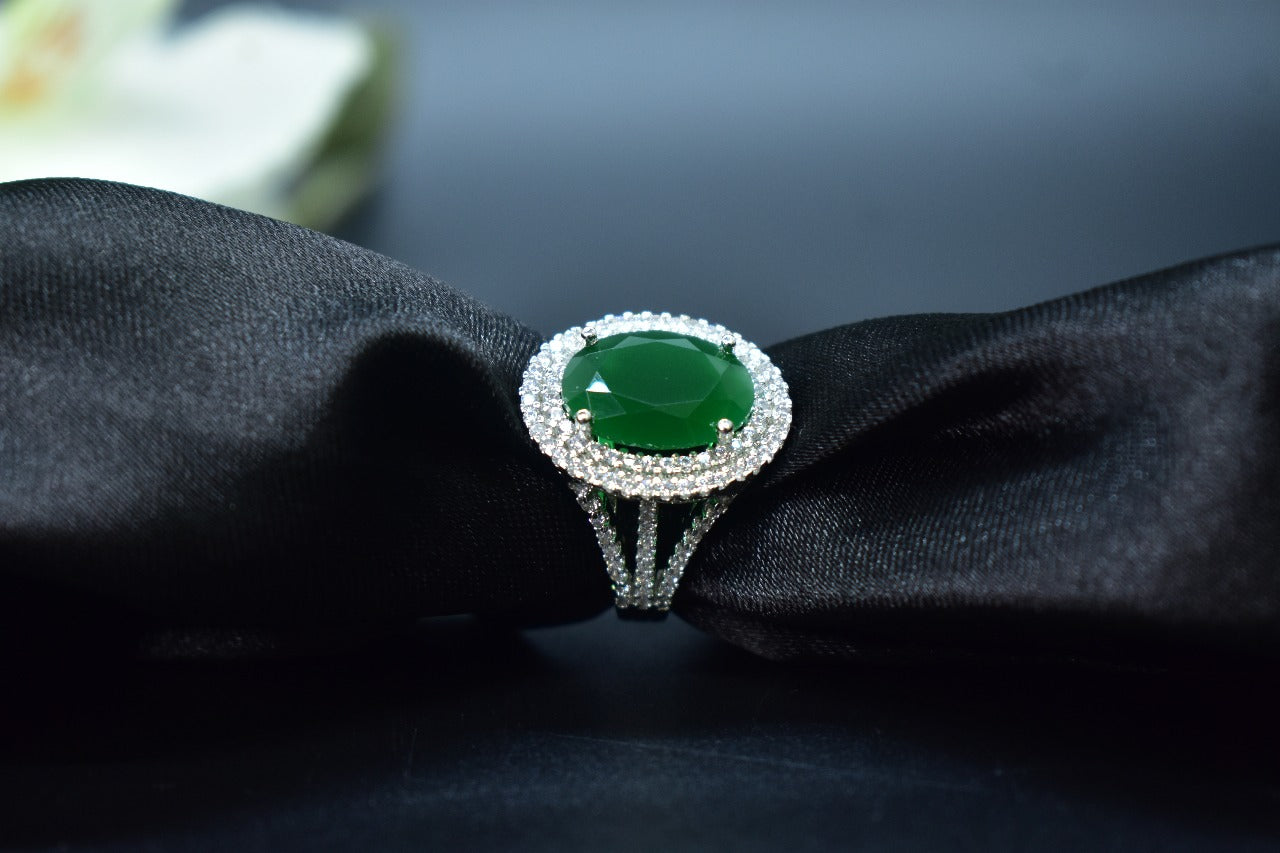 Nora Round AD Designer Ring