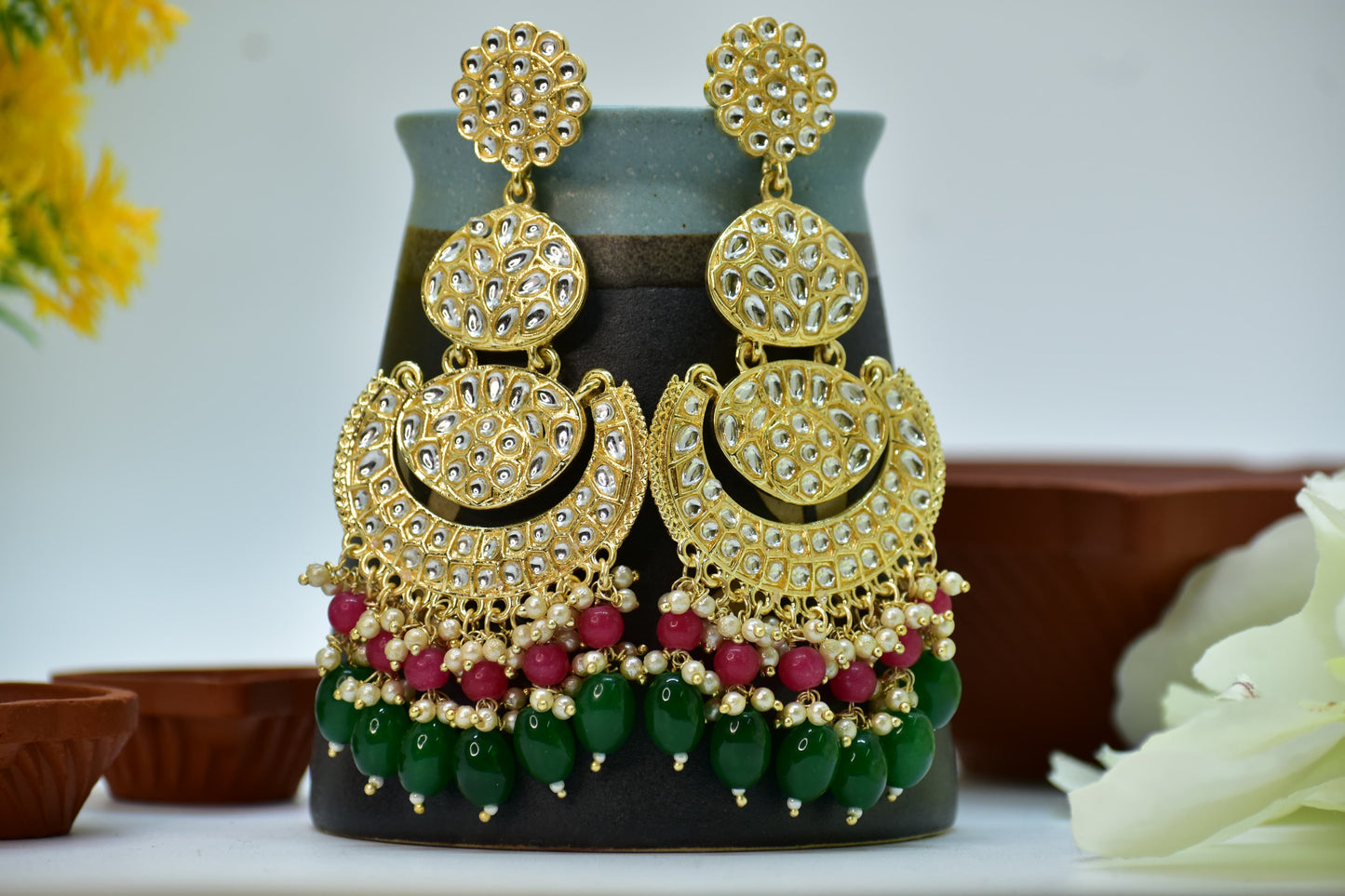 Tara Pearl Drizzle Earrings