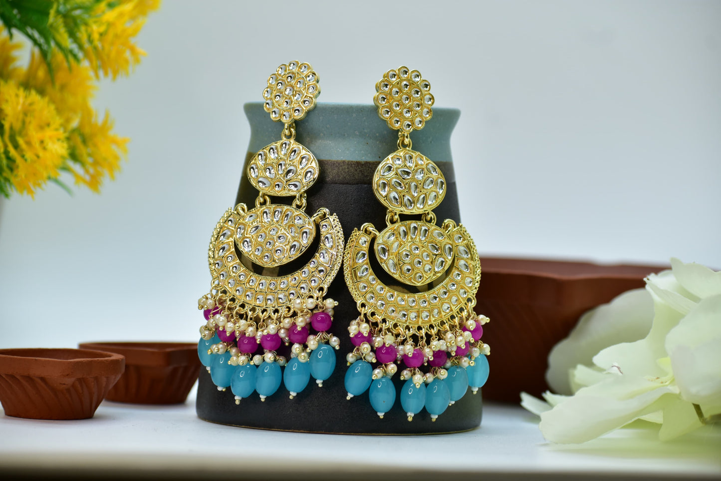 Tara Pearl Drizzle Earrings