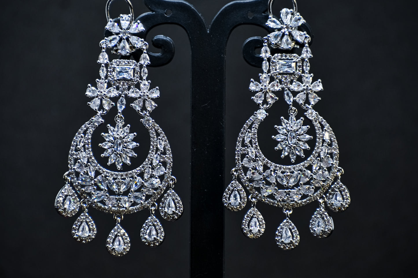 CZ Hazurilal Designer Earrings