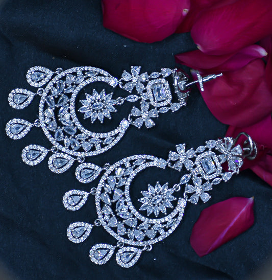 CZ Hazurilal Designer Earrings