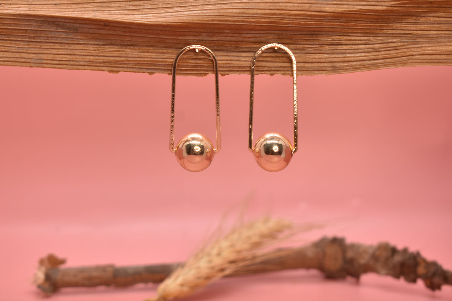 Anu Drop Brass Designer Earrings