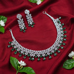 Pari CZ Designer Necklace Set