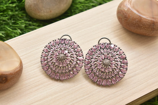 Adira AD Stone Stud Earrings