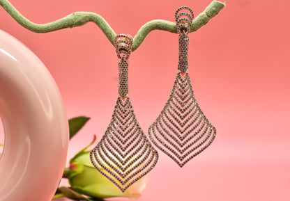 Designer CZ Earrings India