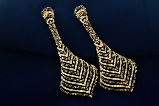 Designer CZ Earrings India