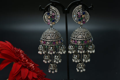 Multicolour AD Jhumki