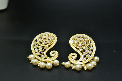 Amaya Kundan Designer Earrings