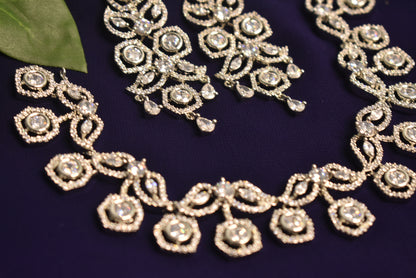 Era CZ Designer Necklace Set