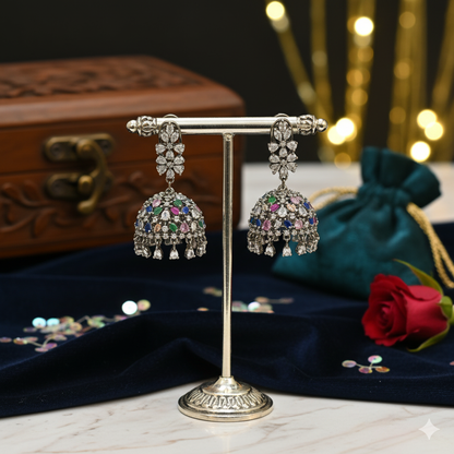 AD Multicolour Jhumka