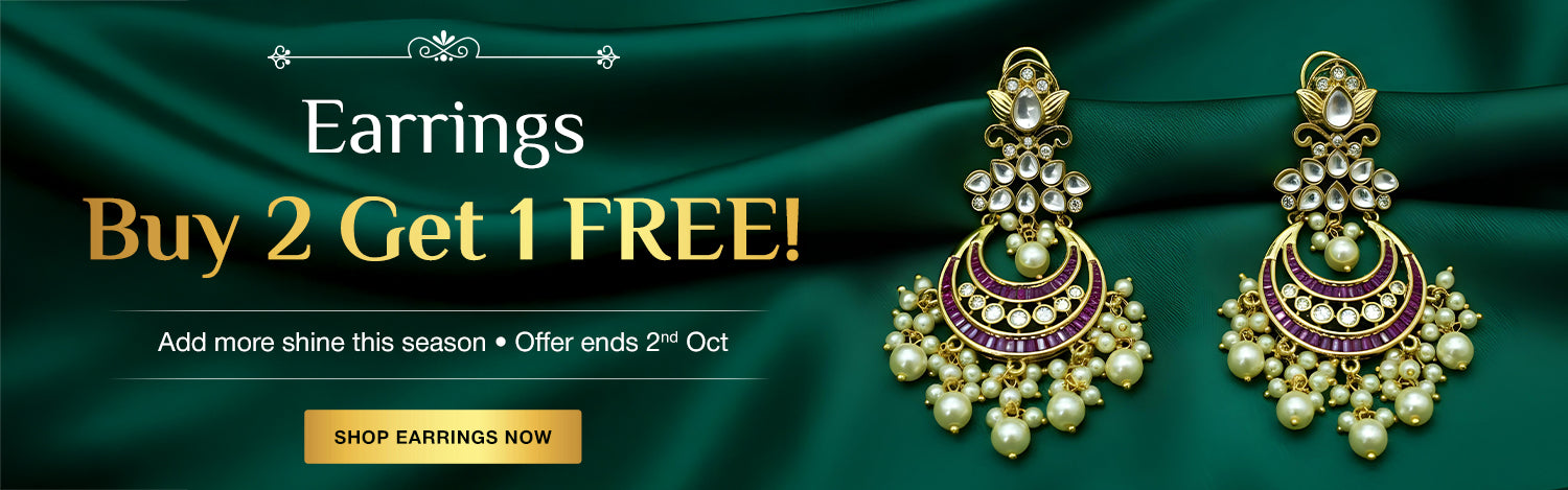 Buy 2 Get 1 Free earrings
