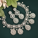 Sandhya CZ Designer Necklace Set