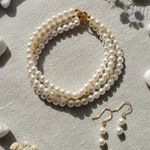 Women Kashvi Stylish Three Layered Royal Elegant Choker set