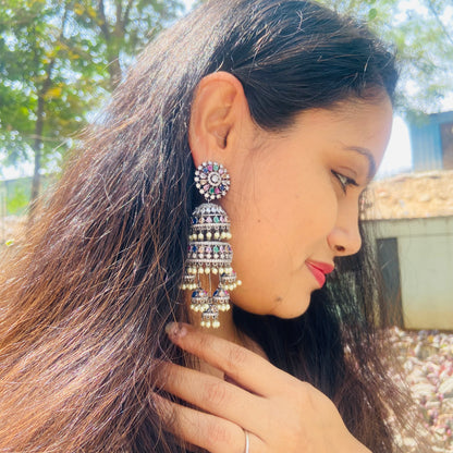 CZ Aarohi Designer Earrings