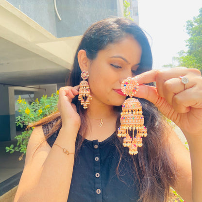 CZ Aarohi Designer Earrings
