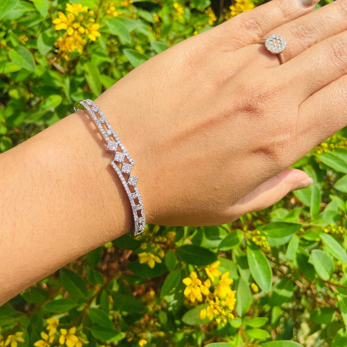 Kashira Sterling AD Designer Bracelet