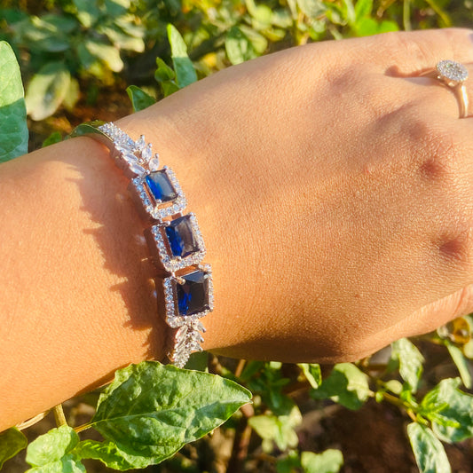 Aanya’s Glimmer Zirconia Bracelet