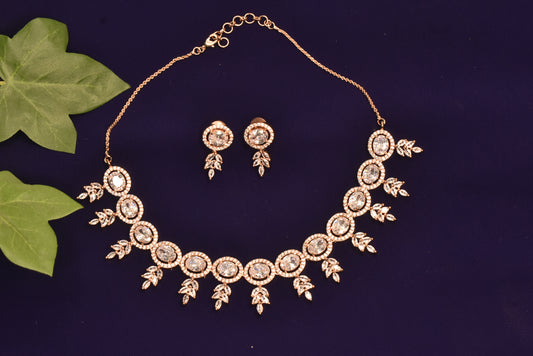 Kritya CZ Designer Necklace Set