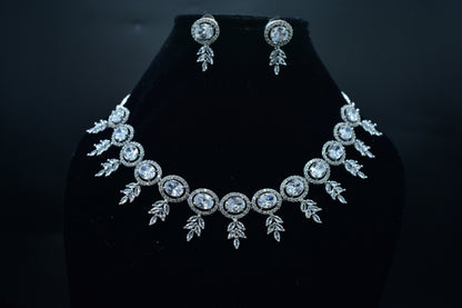 Kritya CZ Designer Necklace Set