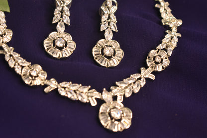 Samanti CZ Designer Necklace Set