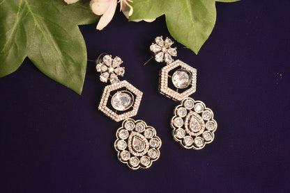 Sandhya CZ Designer Necklace Set