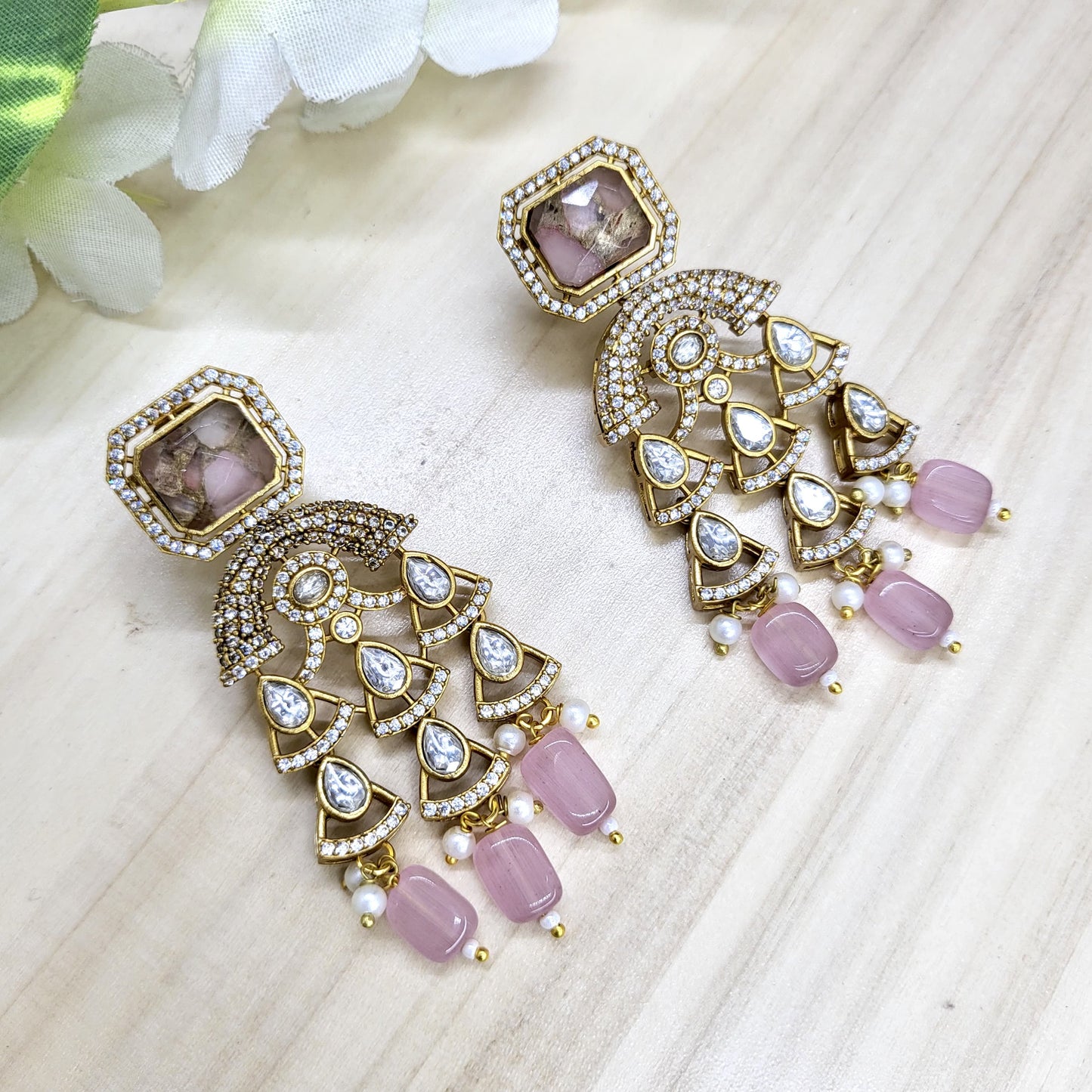 Hania Kundan Designer Choker Set