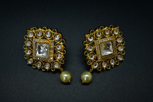 Sia Kundan Designer Earrings