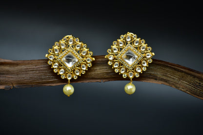 Sia Kundan Designer Earrings