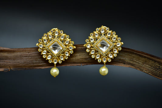 Sia Kundan Designer Earrings