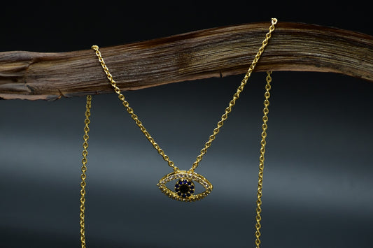 Saisha Blue Evil Eye AD Pendent