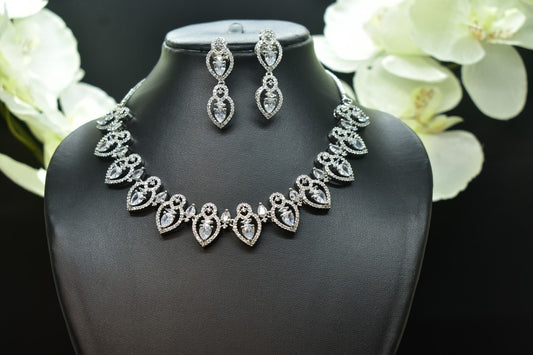 Driti CZ Designer Necklace Set