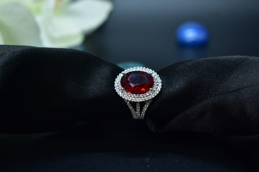 Nora Round AD Designer Ring