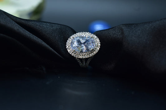Nora Round AD Designer Ring