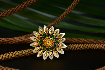 Vani Seashell Designer Ring