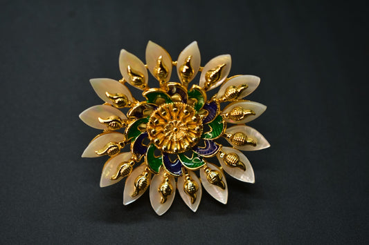 Vani Seashell Designer Ring
