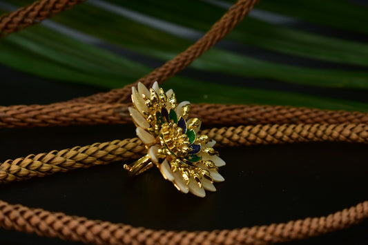 Vani Seashell Designer Ring