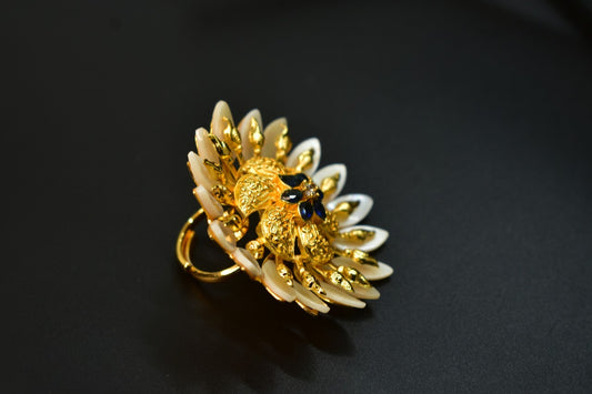Uma Seashell Designer Ring
