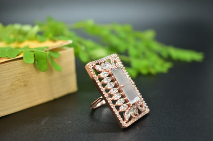 Anna Rosegold AD Designer Ring