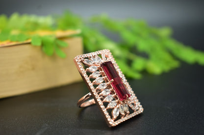 Anna Rosegold AD Designer Ring