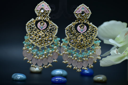 Vanya Polki Designer Danglers