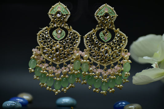 Vanya Polki Designer Danglers