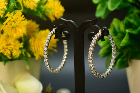 Fiana AD Designer Hoop Earrings